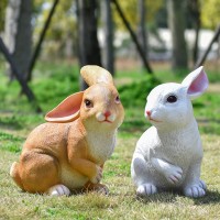玻璃钢仿真兔子