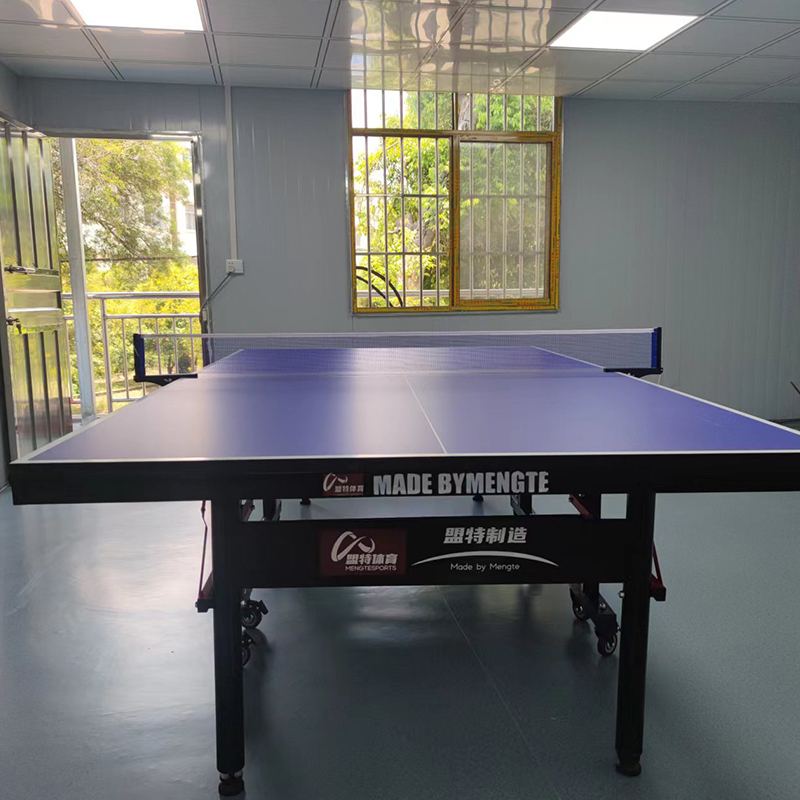 室内折叠移动乒乓球台-leyu.乐鱼乒乓球台源头生产工厂
